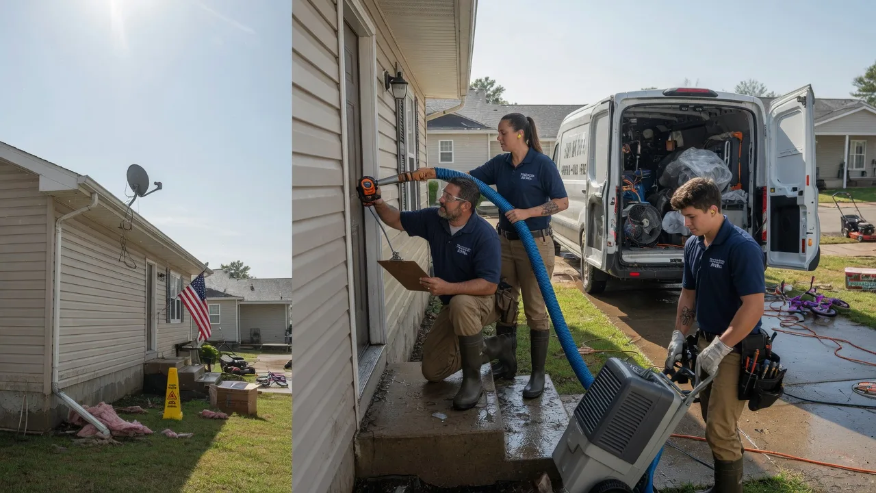 Ceiling Water Damage Restoration in Genesee, PA near me